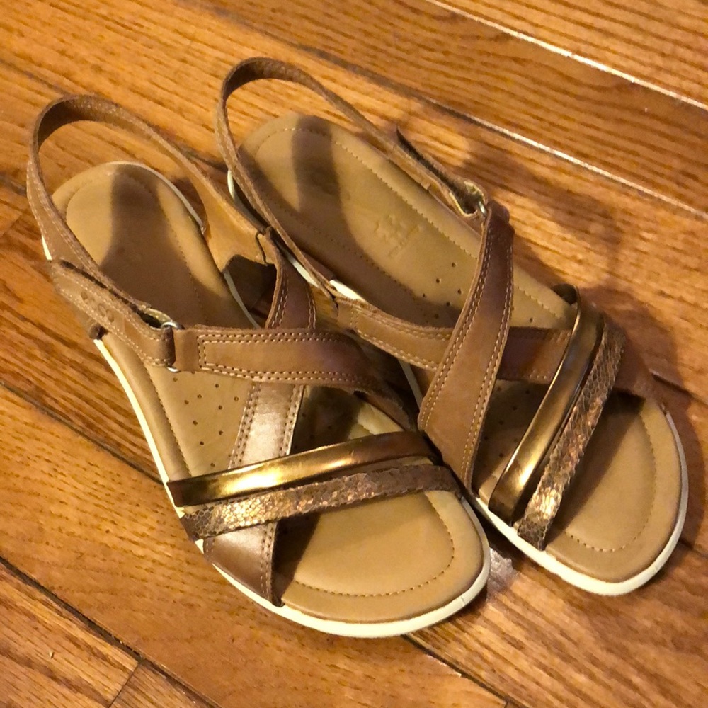 Ecco Leather Sandals